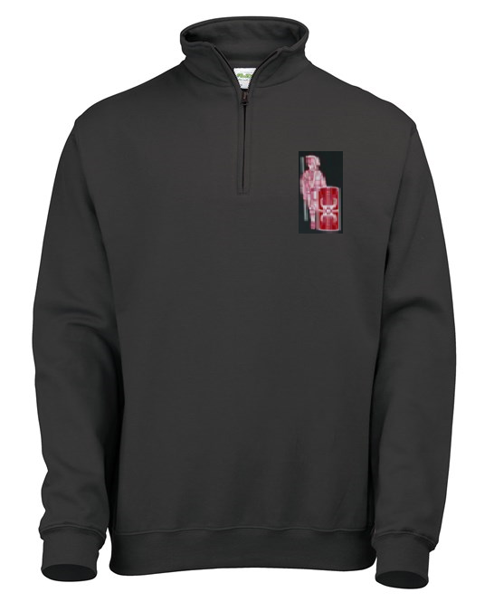Just Cool 1/4 Zip Top (Black)