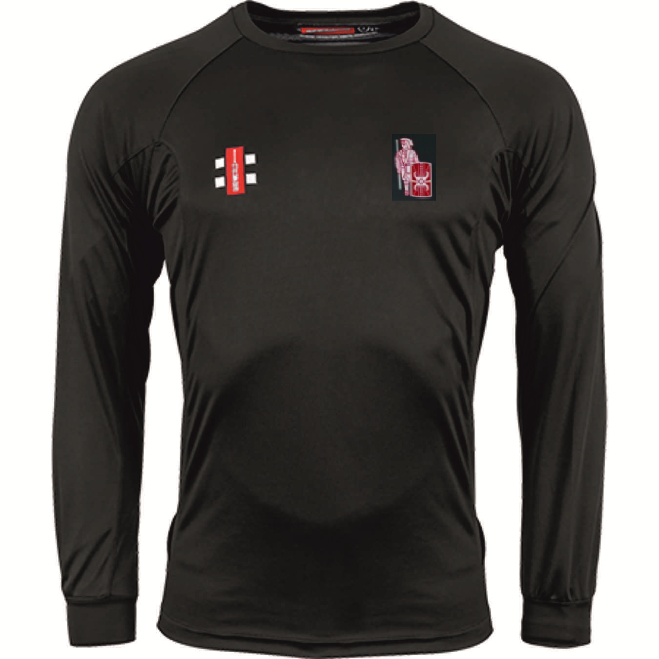 Gray Nicolls Matrix Long Sleeved T-Shirt (Black)