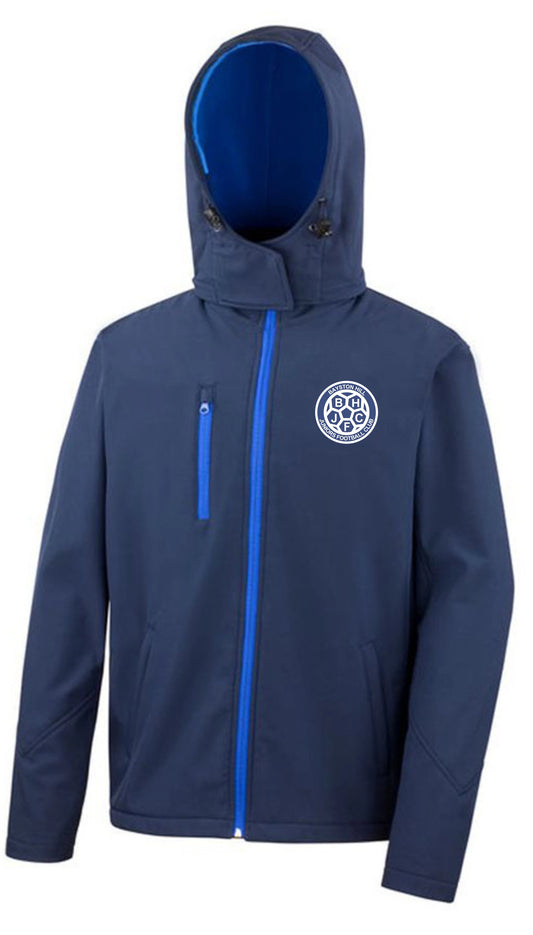 Bayston Hill Juniors FC Result Core Hooded Soft Shell Jacket (Adults)