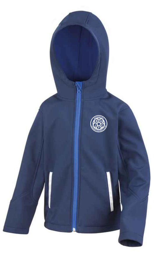 Bayston Hill Juniors FC Result Core Kids TX Performance Hooded Soft Shell Jacket (Juniors)