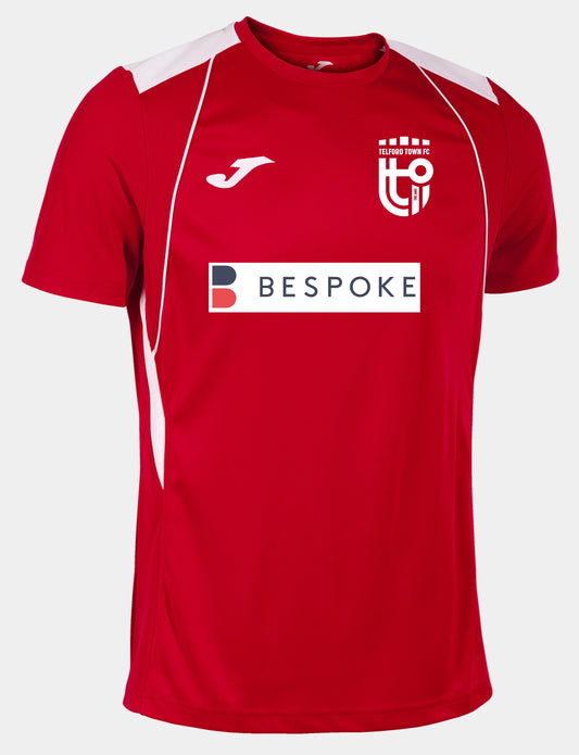 Telford Town Mens Home Short Sleeve Shirt (JUNIOR) Bespoke