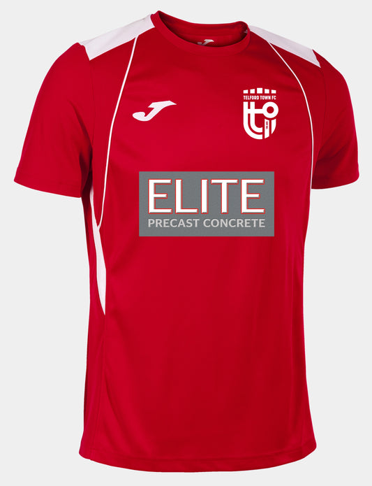 Telford Town Youth Home Short Sleeve Shirt (ADULT) - Elite Precast